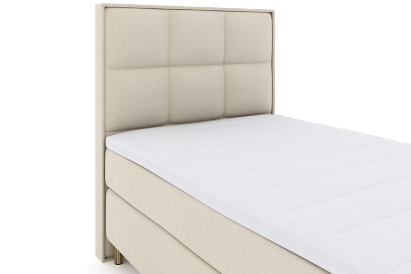 Select No 3 Komplett Sängpaket 120x200 Fast - Beige/Koppar - Products - Möbler - Säng - Enkelsäng