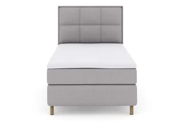 Select No 3 Komplett Sängpaket 120x200 Fast - Ljusgrå/Koppar - Products - Möbler - Säng - Enkelsäng