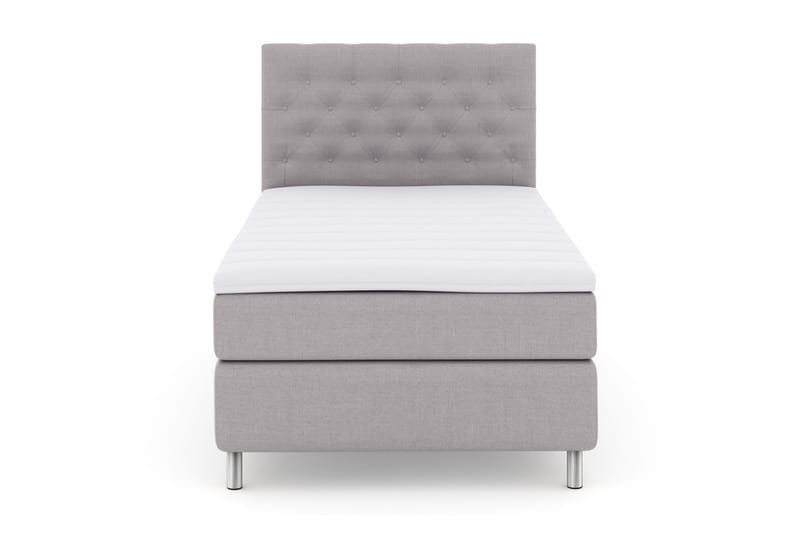 Select No 3 Komplett Sängpaket 120x200 Fast - Ljusgrå/Metall - Products - Möbler - Säng - Enkelsäng