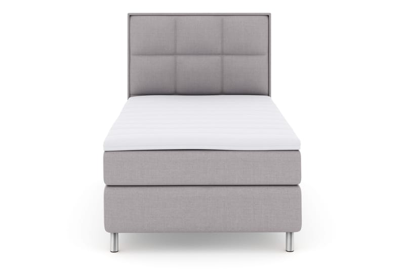 Select No 3 Komplett Sängpaket 120x200 Fast - Ljusgrå/Metall - Products - Möbler - Säng - Enkelsäng