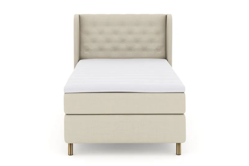 Select No 3 Komplett Sängpaket 120x200 Medium - Beige/Koppar - Products - Möbler - Säng - Enkelsäng