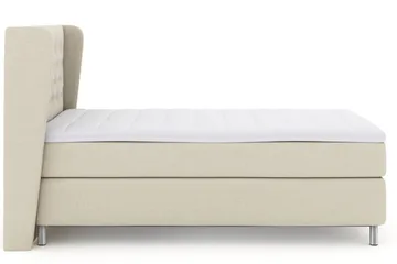 Select No 3 Komplett Sängpaket 120x200 Medium - Beige/Metall - Products - Möbler - Säng - Enkelsäng