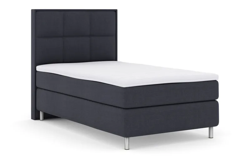 Select No 3 Komplett Sängpaket 120x200 Medium - Blå/Metall - Products - Möbler - Säng - Enkelsäng