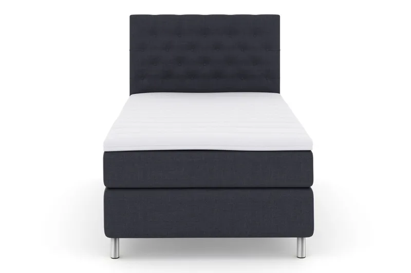 Select No 3 Komplett Sängpaket 120x200 Medium - Blå/Metall - Products - Möbler - Säng - Enkelsäng
