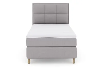 Select Rutig Sänggavel 120 cm - Ljusgrå