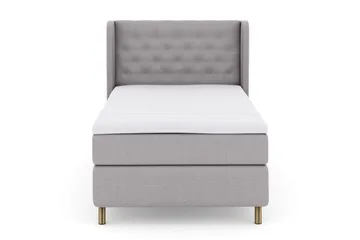 Select No 3 Komplett Sängpaket 120x200 Medium - Ljusgrå/Koppar - Products - Möbler - Säng - Enkelsäng