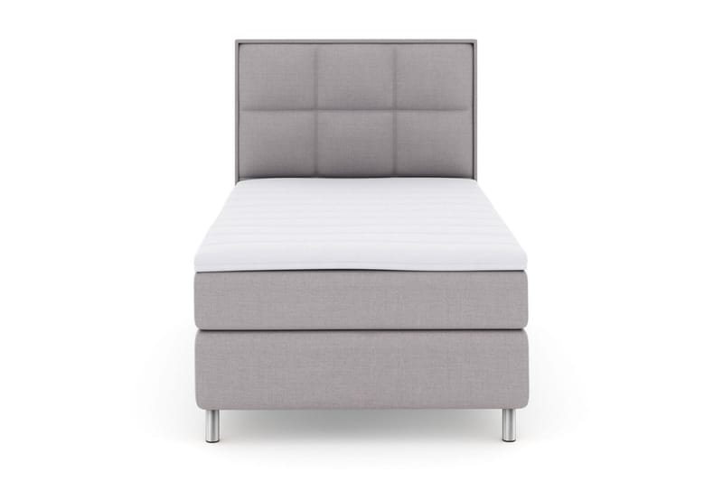 Select No 3 Komplett Sängpaket 120x200 Medium - Ljusgrå/Metall - Products - Möbler - Säng - Enkelsäng