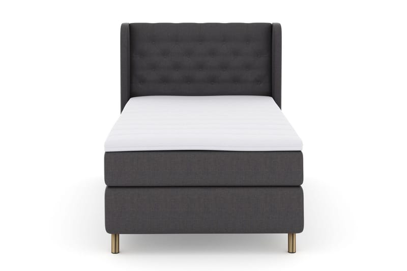 Select No 3 Komplett Sängpaket 120x200 Medium - Mörkgrå/Koppar - Products - Möbler - Säng - Enkelsäng