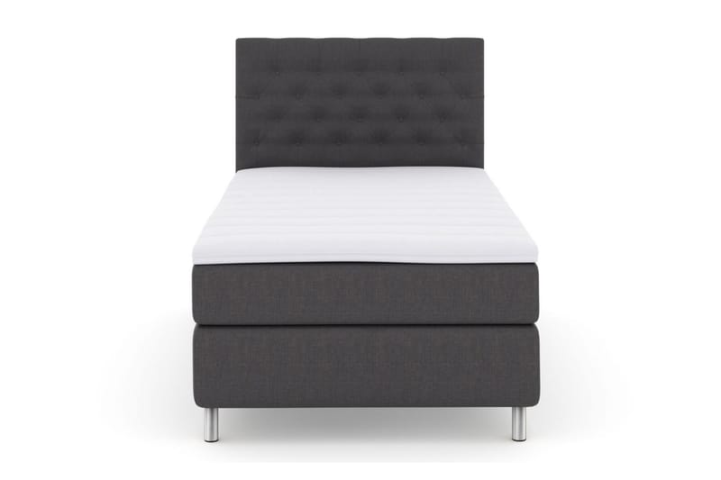 Select No 3 Komplett Sängpaket 120x200 Medium - Mörkgrå/Metall - Products - Möbler - Säng - Enkelsäng