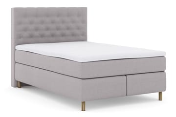 Select No 3 Komplett Sängpaket 140x200 Fast - Ljusgrå/Koppar - Products - Möbler - Säng - Kontinentalsäng