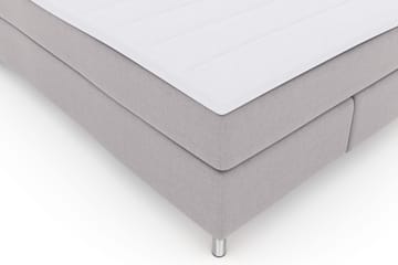 Select No 3 Komplett Sängpaket 140x200 Fast - Ljusgrå/Metall - Products - Möbler - Säng - Kontinentalsäng