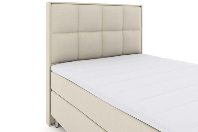 Select No 3 Komplett Sängpaket 160x200 Fast - Beige/Metall - Products - Möbler - Säng - Kontinentalsäng