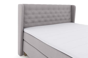 Select No 3 Komplett Sängpaket 160x200 Fast - Ljusgrå/Koppar - Products - Möbler - Säng - Kontinentalsäng