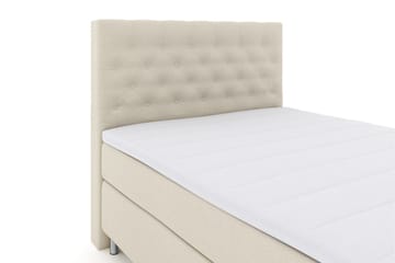 Select No 3 Komplett Sängpaket 160x200 Fast/Medium - Beige/Metall - Products - Möbler - Säng - Kontinentalsäng