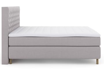 Select No 3 Komplett Sängpaket 160x200 Medium - Ljusgrå/Koppar - Products - Möbler - Säng - Kontinentalsäng