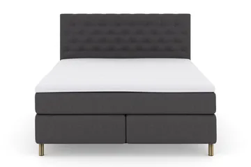 Select No 3 Komplett Sängpaket 160x200 Medium - Mörkgrå/Koppar - Products - Möbler - Säng - Kontinentalsäng