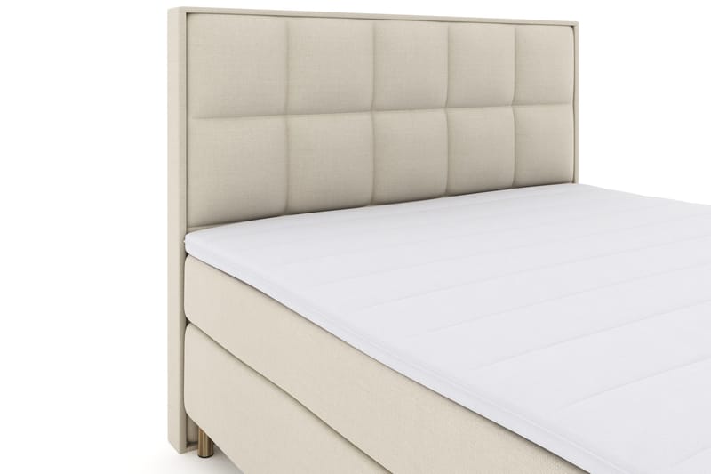 Select No 3 Komplett Sängpaket 180x200 Fast - Beige/Koppar - Products - Möbler - Säng - Kontinentalsäng