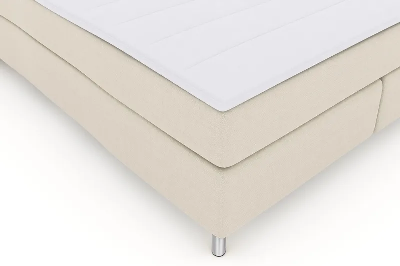 Select No 3 Komplett Sängpaket 180x200 Fast - Beige/Metall - Products - Möbler - Säng - Kontinentalsäng