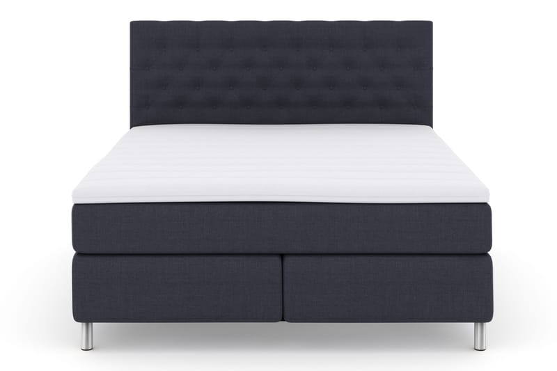 Select No 3 Komplett Sängpaket 180x200 Fast - Blå/Metall - Products - Möbler - Säng - Kontinentalsäng