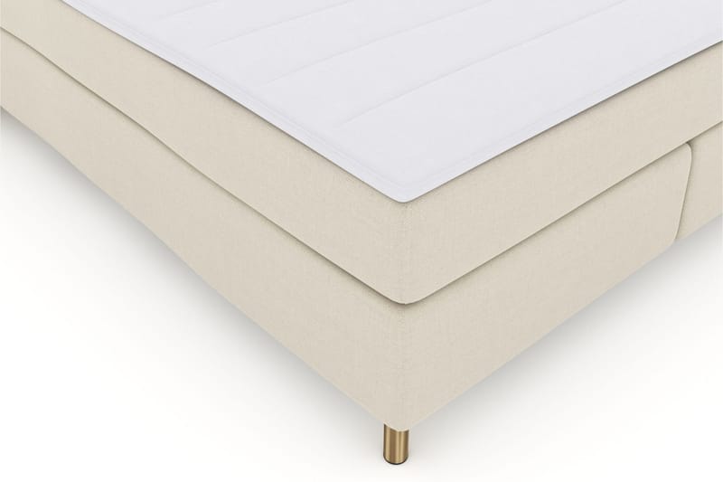 Select No 3 Komplett Sängpaket 180x200 Fast/Medium - Beige/Koppar - Products - Möbler - Säng - Kontinentalsäng