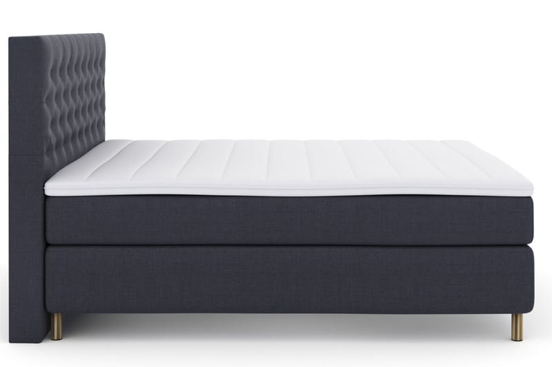 Select No 3 Komplett Sängpaket 180x200 Fast/Medium - Blå/Koppar - Products - Möbler - Säng - Kontinentalsäng