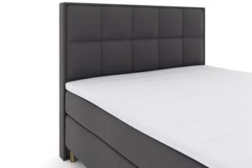 Select No 3 Komplett Sängpaket 180x200 Fast/Medium - Mörkgrå/Koppar - Products - Möbler - Säng - Kontinentalsäng