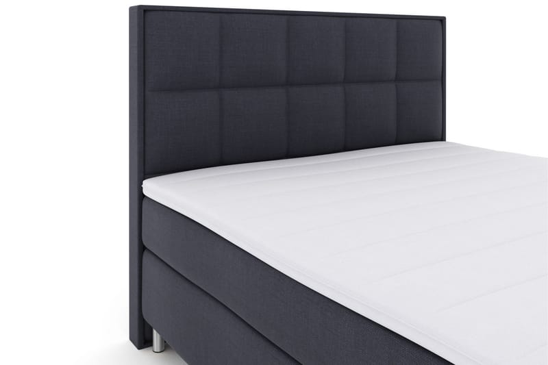 Select No 3 Komplett Sängpaket 180x200 Medium - Blå/Metall - Products - Möbler - Säng - Kontinentalsäng