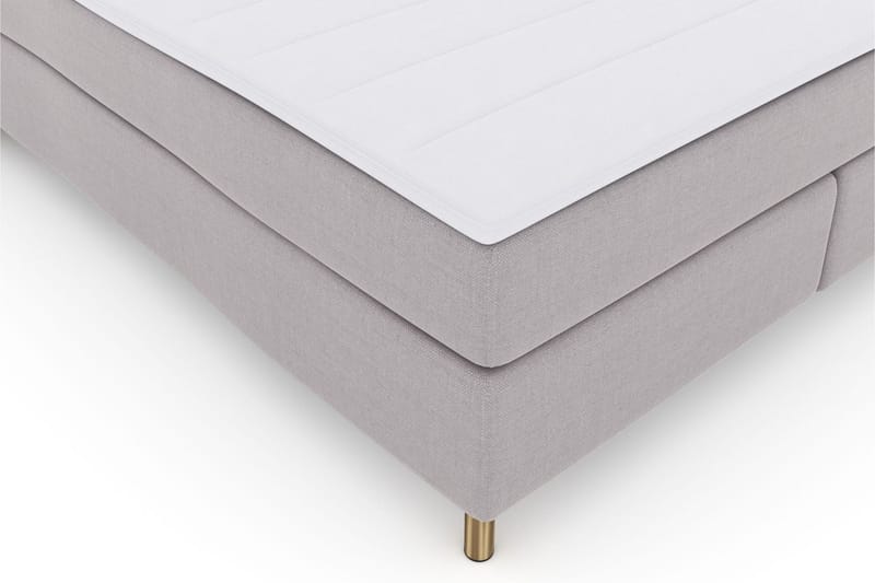 Select No 3 Komplett Sängpaket 180x200 Medium - Ljusgrå/Koppar - Products - Möbler - Säng - Kontinentalsäng