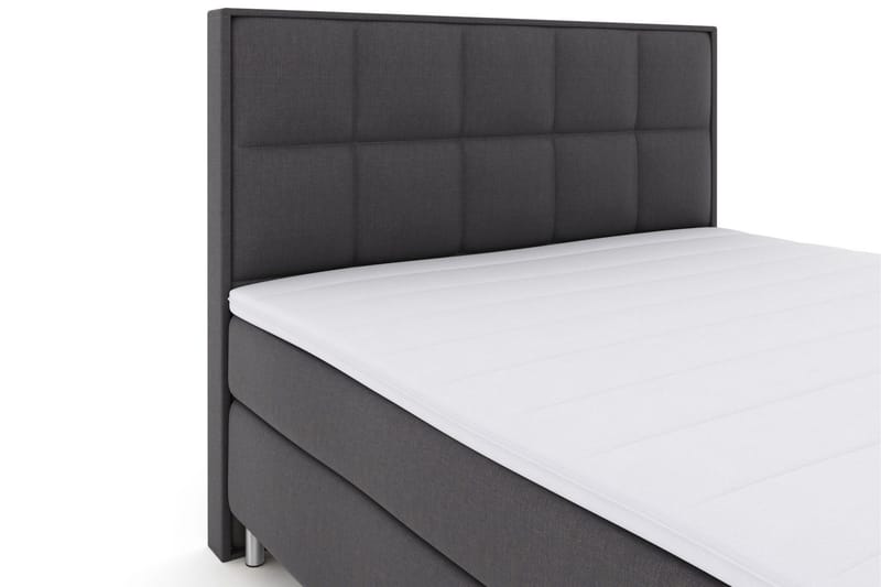 Select No 3 Komplett Sängpaket 180x200 Medium - Mörkgrå/Metall - Products - Möbler - Säng - Kontinentalsäng