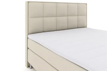 Select No 3 Komplett Sängpaket 210x210 Fast - Beige/Metall - Products - Möbler - Säng - Kontinentalsäng