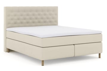 Select No 3 Komplett Sängpaket 210x210 Medium - Beige/Koppar - Products - Möbler - Säng - Kontinentalsäng