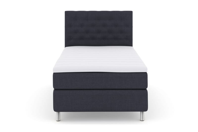 Select No 3 Kontinentalsäng 120x200 Fast - Blå/Metall - Products - Möbler - Säng - Enkelsäng