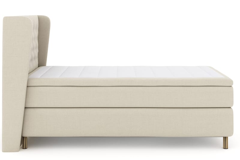 Select No 4 Komplett Sängpaket 120x200 Fast - Beige/Koppar - Products - Möbler - Säng - Enkelsäng