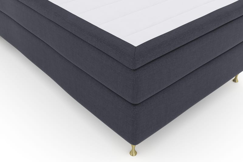 Select No 4 Komplett Sängpaket 120x200 Fast - Blå/Guld - Products - Möbler - Säng - Enkelsäng