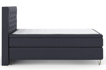 Select No 4 Komplett Sängpaket 120x200 Fast - Blå/Metall V-form - Products - Möbler - Säng - Enkelsäng