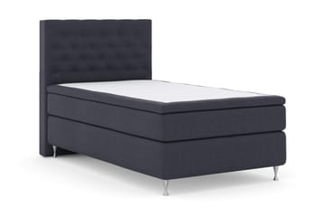 Select No 4 Komplett Sängpaket 120x200 Fast - Blå/Silver - Products - Möbler - Säng - Enkelsäng