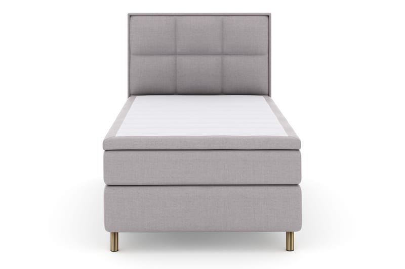 Select No 4 Komplett Sängpaket 120x200 Fast - Ljusgrå/Koppar - Products - Möbler - Säng - Enkelsäng
