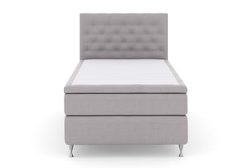 Select No 4 Komplett Sängpaket 120x200 Fast - Ljusgrå/Silver - Products - Möbler - Säng - Enkelsäng