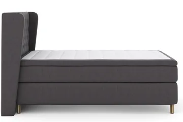 Select No 4 Komplett Sängpaket 120x200 Fast - Mörkgrå/Koppar - Products - Möbler - Säng - Enkelsäng