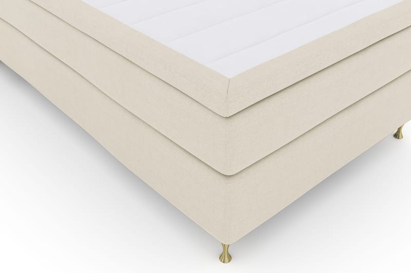 Select No 4 Komplett Sängpaket 120x200 Medium - Beige/Guld - Products - Möbler - Säng - Enkelsäng