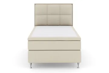 Select No 4 Komplett Sängpaket 120x200 Medium - Beige/Silver - Products - Möbler - Säng - Enkelsäng