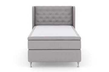 Select No 4 Komplett Sängpaket 120x200 Medium - Ljusgrå/Silver - Products - Möbler - Säng - Enkelsäng