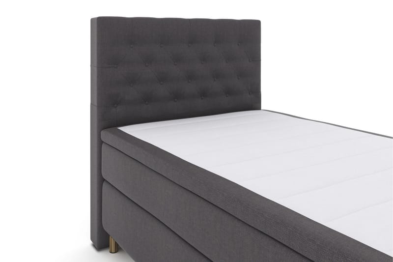 Select No 4 Komplett Sängpaket 120x200 Medium - Mörkgrå/Koppar - Products - Möbler - Säng - Enkelsäng