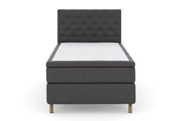 Select No 4 Komplett Sängpaket 120x200 Medium - Mörkgrå/Koppar - Products - Möbler - Säng - Enkelsäng