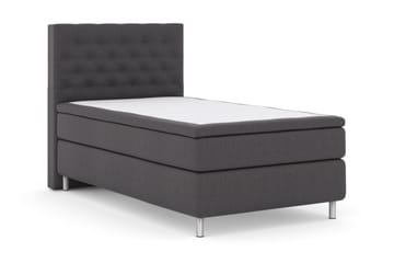 Select No 4 Komplett Sängpaket 120x200 Medium - Mörkgrå/Metall - Products - Möbler - Säng - Enkelsäng