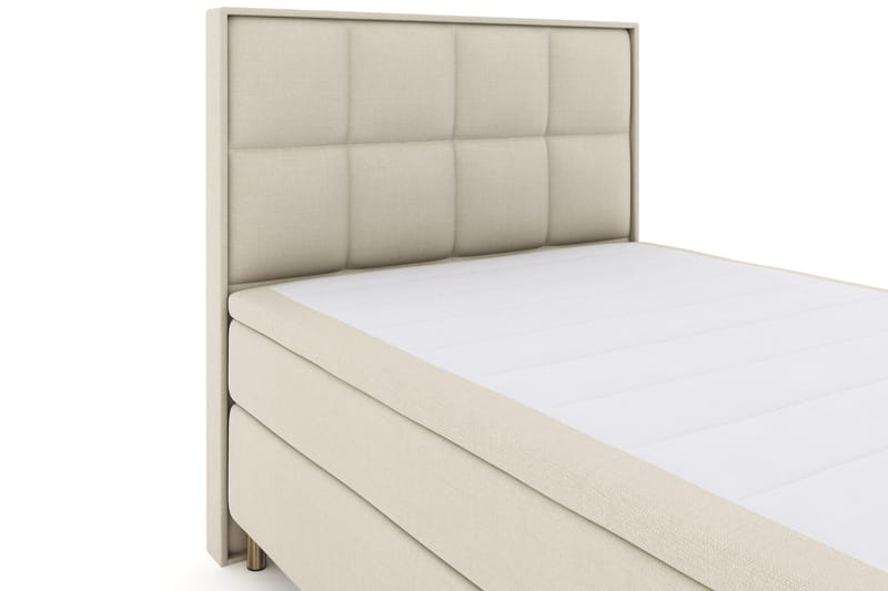 Select No 4 Komplett Sängpaket 140x200 Fast - Beige/Koppar - Products - Möbler - Säng - Kontinentalsäng