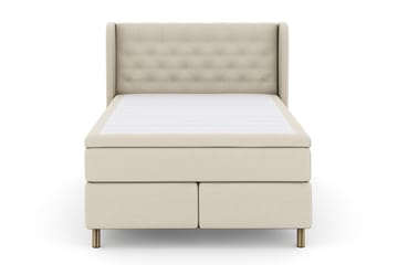 Select No 4 Komplett Sängpaket 140x200 Fast - Beige/Koppar - Products - Möbler - Säng - Kontinentalsäng