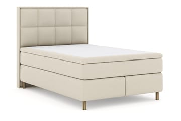 Select No 4 Komplett Sängpaket 140x200 Fast - Beige/Koppar - Products - Möbler - Säng - Kontinentalsäng