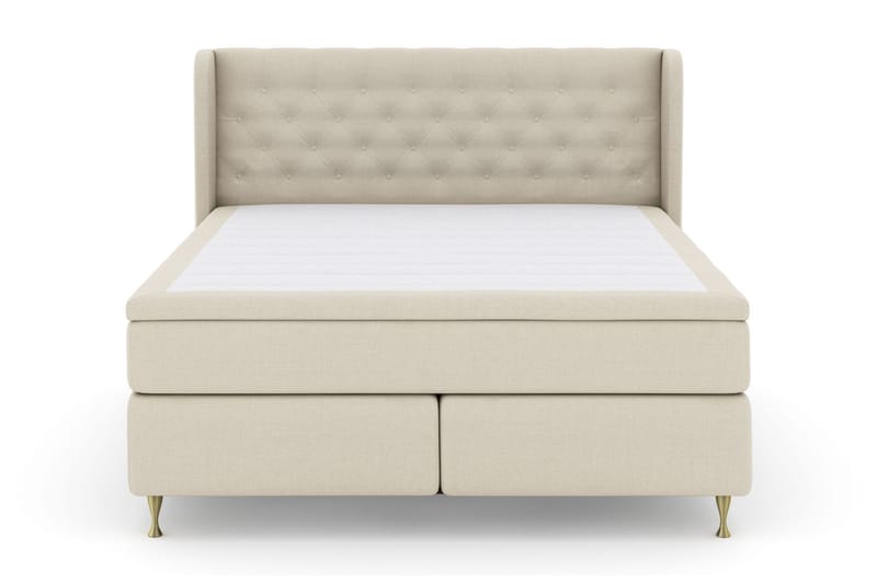 Select No 4 Komplett Sängpaket 160x200 Fast - Beige/Guld - Products - Möbler - Säng - Kontinentalsäng