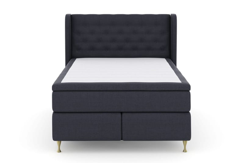 Select No 4 Komplett Sängpaket 160x200 Fast - Blå/Guld - Products - Möbler - Säng - Kontinentalsäng